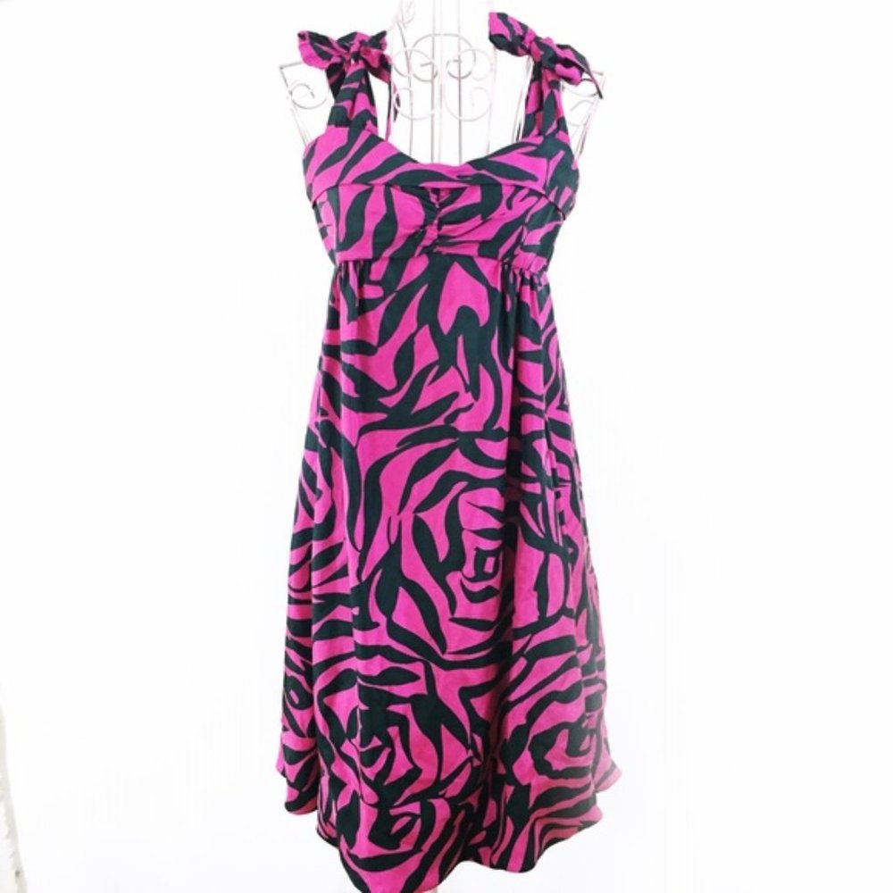 NWOT MARC BY MARC JACOBS, FLORAL SUMMER DRESS, ROSE PRINT, SIZE 8, SILK